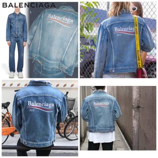 バレンシアガ(Balenciaga)のバレンシアガキャンペーンデニムジャケット44(Gジャン/デニムジャケット)