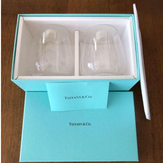 ティファニー(Tiffany & Co.)の【ティファニー】TIFFANY＆Co グラスセット ロゴ ペア 200ml (グラス/カップ)