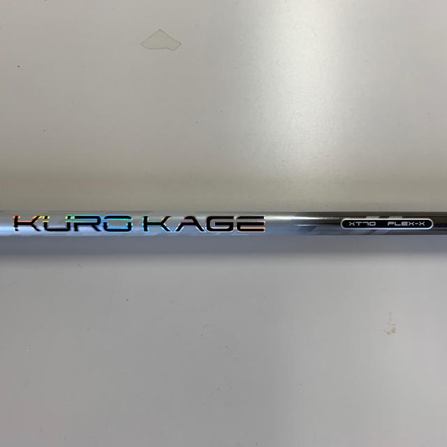 テーラーメイド ドライバーシャフト KUROKAGE XT70 フレックス X