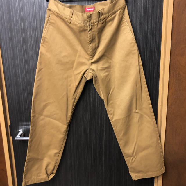 Supreme(シュプリーム)のsupreme  work pants ワークパンツ  32 ブラウン系 メンズのパンツ(チノパン)の商品写真