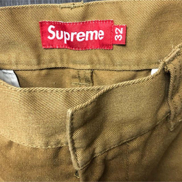 Supreme(シュプリーム)のsupreme  work pants ワークパンツ  32 ブラウン系 メンズのパンツ(チノパン)の商品写真