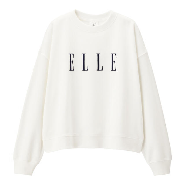 GU(ジーユー)のGU ELLE スウェット プルオーバー ジーユー 新作 完売 レディースのトップス(トレーナー/スウェット)の商品写真