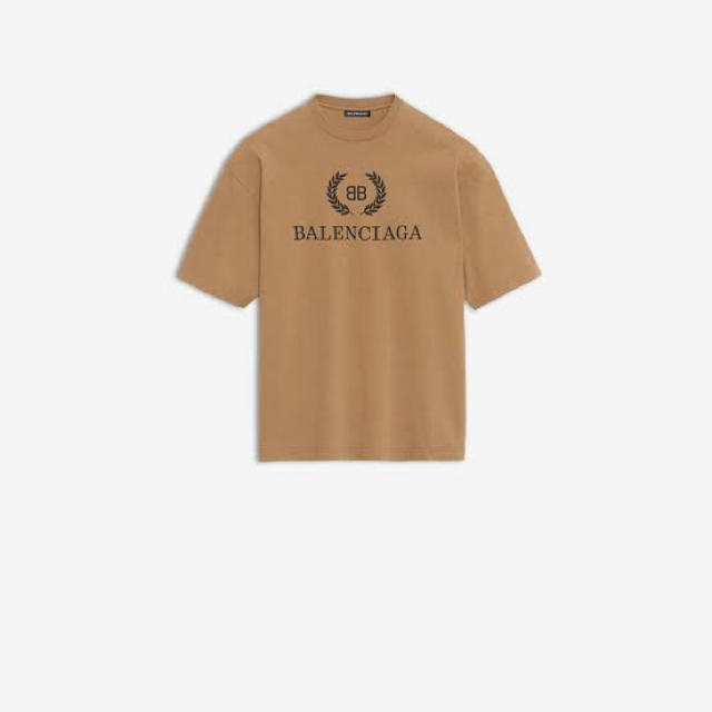 バレンシアガ　ベージュTTシャツ/カットソー(半袖/袖なし)