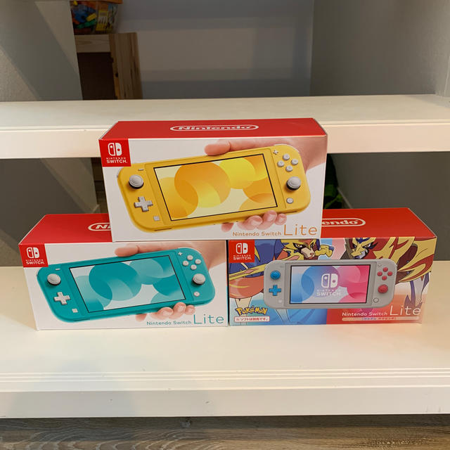 日本最大のブランド Nintendo Switch 3台 Lite Switch Nintendo - 携帯用ゲーム機本体 日本最大のブランド Nintendo Switch 3台 Lite Switch Nintendo - 携帯用ゲーム機本体