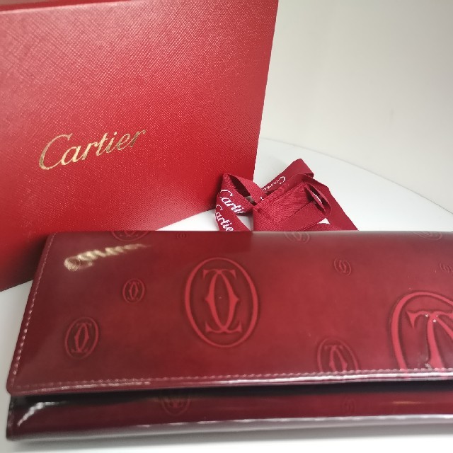 特報の-Cartier -• 正規品◇ハッ•ピーバースデー◇長財布 - lab