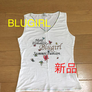 ブルーガール(Blugirl)のBLUGIRL タンクトップ(Tシャツ(半袖/袖なし))