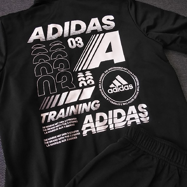 adidas(アディダス)の専用！アディダス adidas ジャージ 上下セット150 キッズ/ベビー/マタニティのキッズ服男の子用(90cm~)(パンツ/スパッツ)の商品写真