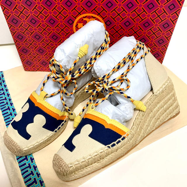 Tory Burch(トリーバーチ)のTORY BURCH トリーバーチ ウェッジサンダル レディースの靴/シューズ(サンダル)の商品写真