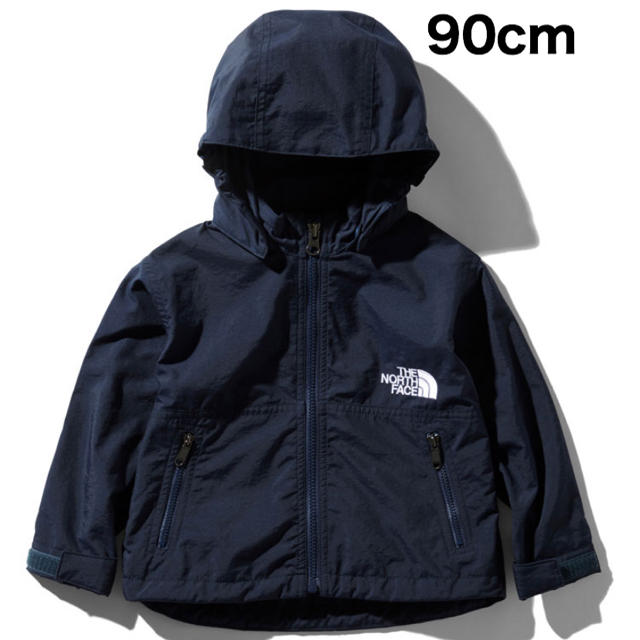 THE NORTH FACE(ザノースフェイス)の新品 ノースフェイス ベビー コンパクトジャケット ネイビー 90cm キッズ/ベビー/マタニティのキッズ服男の子用(90cm~)(ジャケット/上着)の商品写真