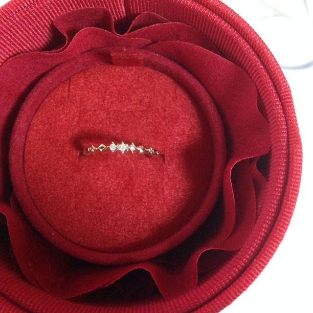 4℃(ヨンドシー)の４℃ 3Pダイヤリング レディースのアクセサリー(リング(指輪))の商品写真