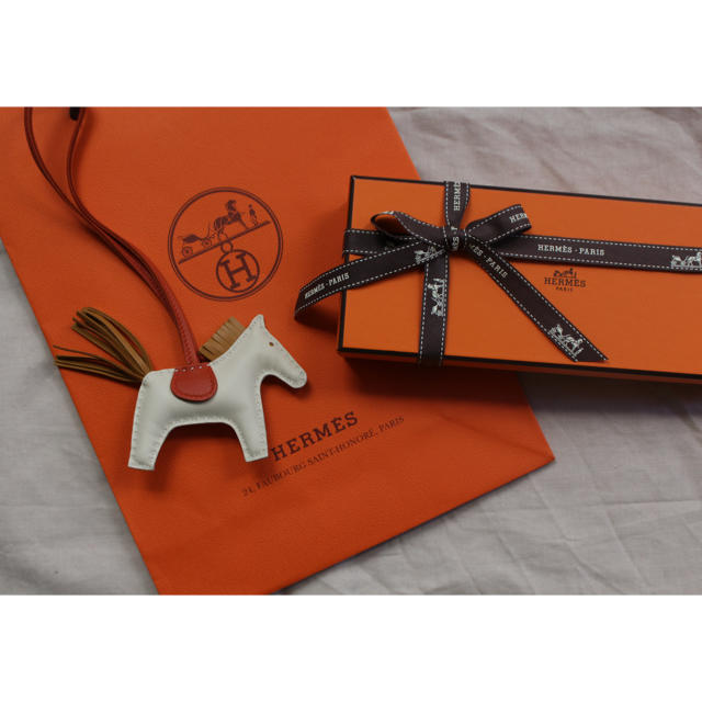 信頼】 正規店購入 HERMES - Hermes ロデオチャーム クレ PMサイズ