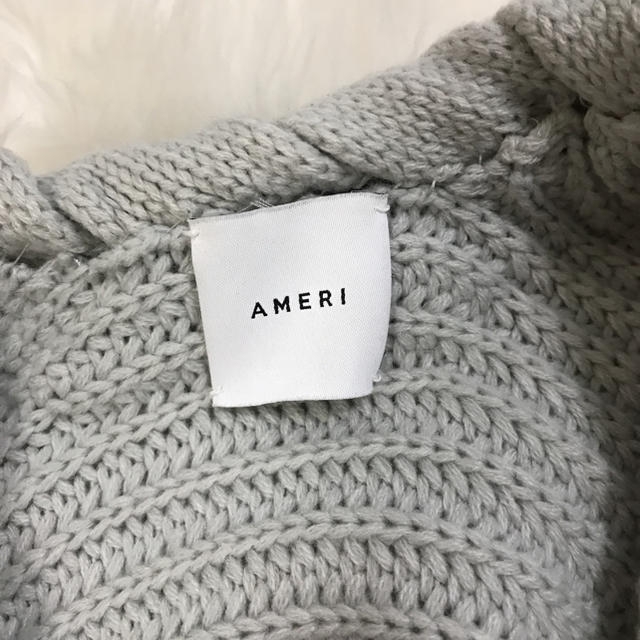 Ameri VINTAGE(アメリヴィンテージ)のアメリ　ニット✨アメリヴィンテージ ニット　グレー✨ レディースのトップス(ニット/セーター)の商品写真