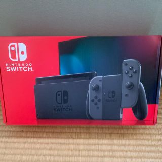 ニンテンドースイッチ(Nintendo Switch)の新品 未開封 新型 Nintendo Switch Grey グレー 印無(家庭用ゲーム機本体)