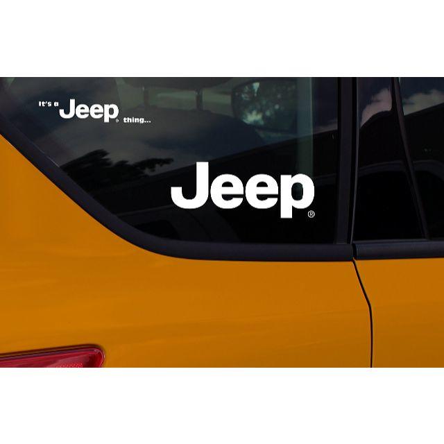 Jeep(ジープ)のジープ　ステッカー　It`s a Jeep thing ラングラー　チェロキー 自動車/バイクの自動車(車外アクセサリ)の商品写真