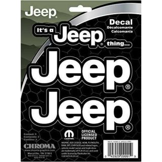 ジープ(Jeep)のジープ　ステッカー　It`s a Jeep thing ラングラー　チェロキー(車外アクセサリ)