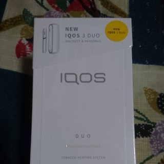 アイコス(IQOS)のnew アイコス3 DUO ホワイト　新品 未開封 未登録 (タバコグッズ)