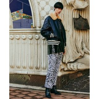 ニードルス(Needles)のneedles  Track Pant Poly 2019aw Leopard(スラックス)