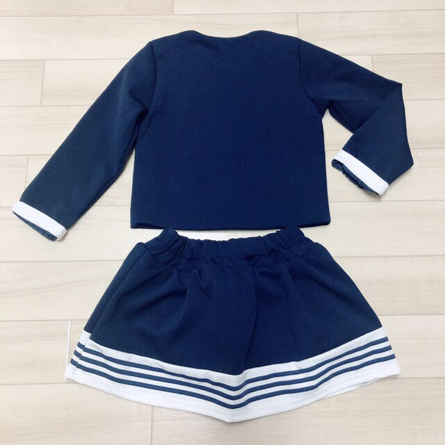 フォーマル セットアップ　120サイズ キッズ/ベビー/マタニティのキッズ服女の子用(90cm~)(ドレス/フォーマル)の商品写真