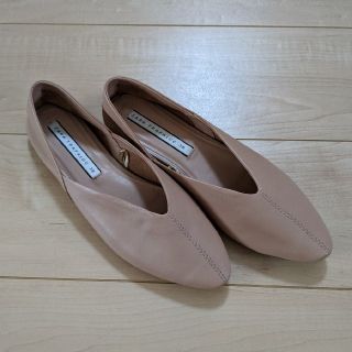 ZARA レザーアラビアンスリッパ 37