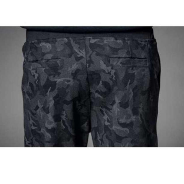 メンズ 迷彩 ジョガーパンツ 9分丈 スウェット ブラック カモフラ L メンズのパンツ(チノパン)の商品写真