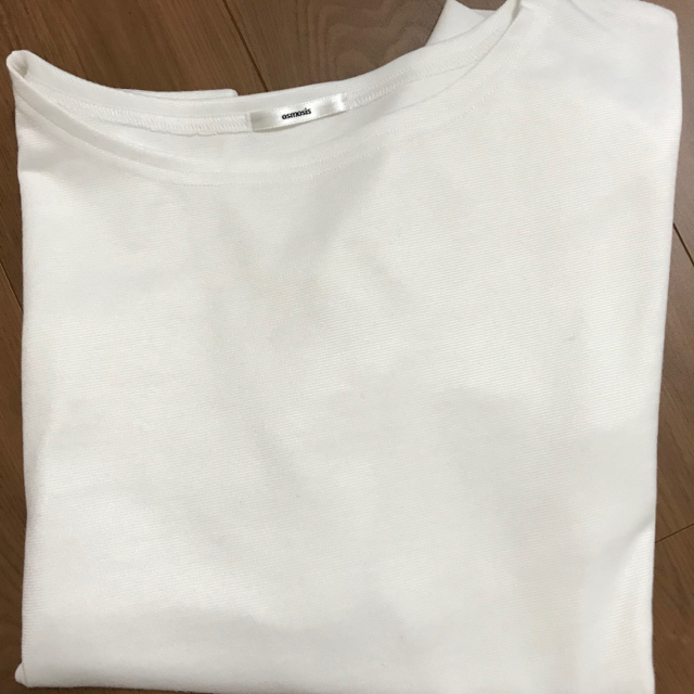 OSMOSIS(オズモーシス)のriri様専用　未使用　アシンメトリーTシャツ　オズモーシス レディースのトップス(Tシャツ(長袖/七分))の商品写真