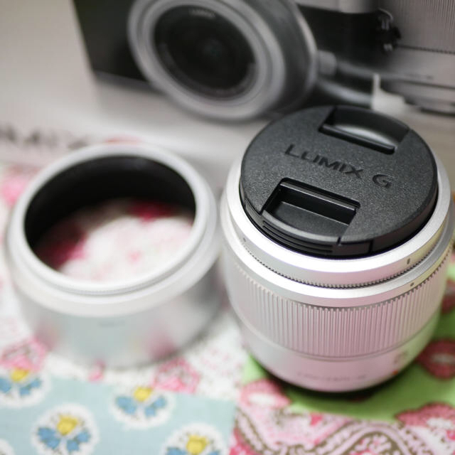 新品　パナソニック LUMIX G 25mm F1.7 ASPH. シルバー