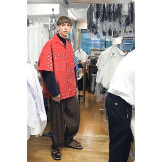 カラー(kolor)の【新品定価46440円】kolor 19aw バンダナ半袖シャツ(シャツ)