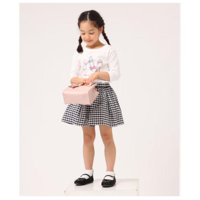 GLOBAL WORK(グローバルワーク)の【GLOBAL WORK】インナー付きスカート キッズ/ベビー/マタニティのキッズ服女の子用(90cm~)(スカート)の商品写真