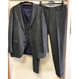 スーツカンパニー(THE SUIT COMPANY)のスーツカンパニー セットアップ ツイードスーツ ジレ 175cm-4Drop L(セットアップ)