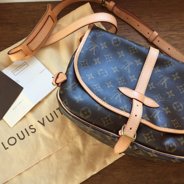 絶品】 VUITTON LOUIS - ソミュール ルイヴィトン ショルダーバッグ