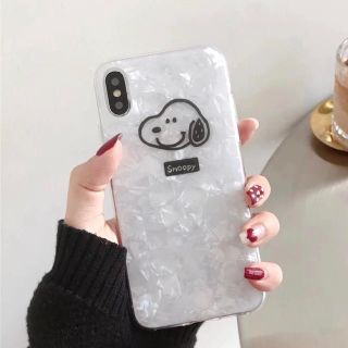 スヌーピー(SNOOPY)の新品 スヌーピー チャーリーブラウン iPhone6/7/8/X/XS/plus(iPhoneケース)