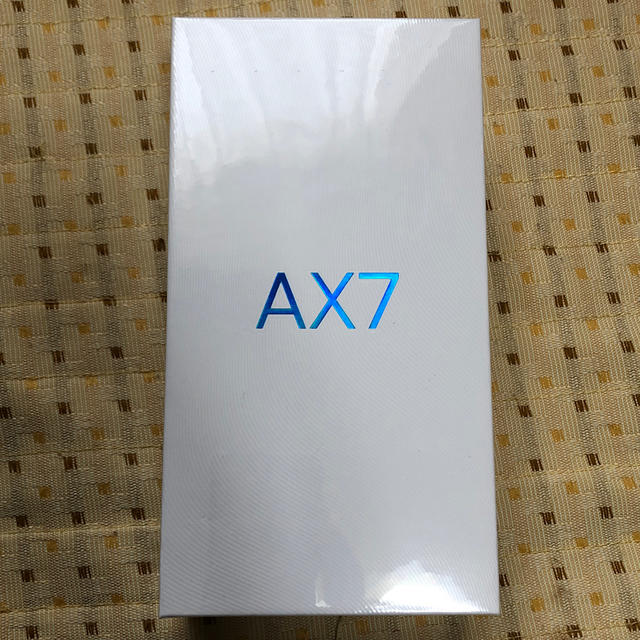 新品未開封OPPO AX7本体SIMフリー