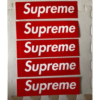 シュプリーム(Supreme)のsupreme boxロゴステッカー(ステッカー)