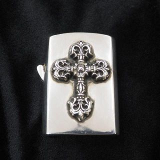 クロムハーツ(Chrome Hearts)の【パール様】CHROME HEARTS　フィリグリークロス　ジッポ　Zippo(タバコグッズ)