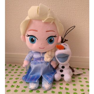 アナトユキノジョオウ(アナと雪の女王)のアナと雪の女王 エルサ オラフ ぬいぐるみ セット(ぬいぐるみ)