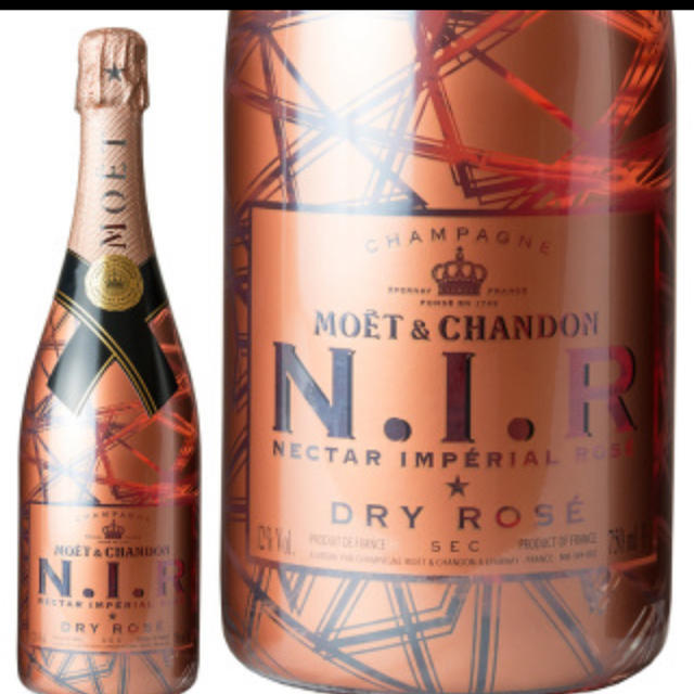 MOËT & CHANDON(モエエシャンドン)のモエ　ネクター　アンペリアル　ロゼ　ドライ 750ml 6本　モエエシャンドン 食品/飲料/酒の酒(シャンパン/スパークリングワイン)の商品写真