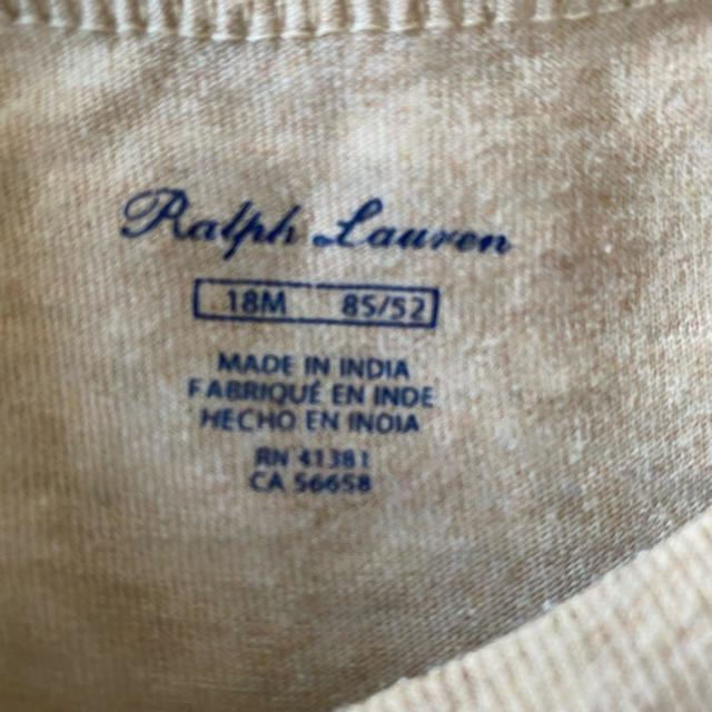 Ralph Lauren(ラルフローレン)のRio様専用♡ キッズ/ベビー/マタニティのベビー服(~85cm)(Ｔシャツ)の商品写真