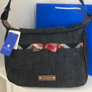 バーバリーブルーレーベル(BURBERRY BLUE LABEL)の値下げ中！【新品未使用】バーバリーブルーレーベル　ショルダーバッグ(ショルダーバッグ)