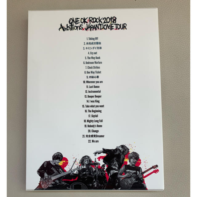 ONE OK ROCK　2018　AMBITIONS　JAPAN　DOME　TO