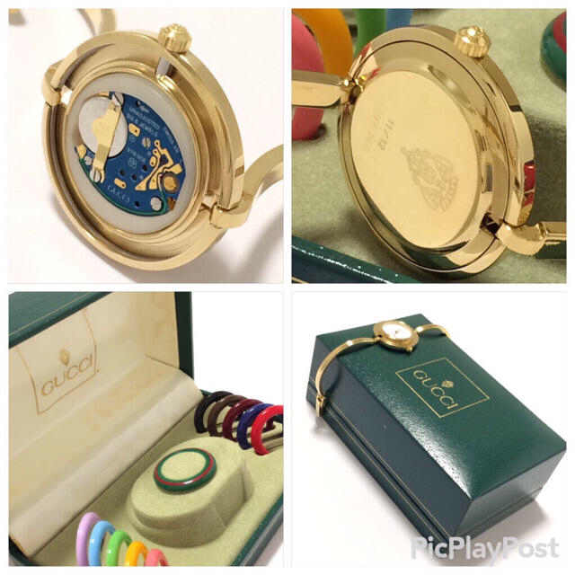 Gucci(グッチ)の1.グッチ GUCCI 時計 チェンジベゼル レディースのファッション小物(腕時計)の商品写真