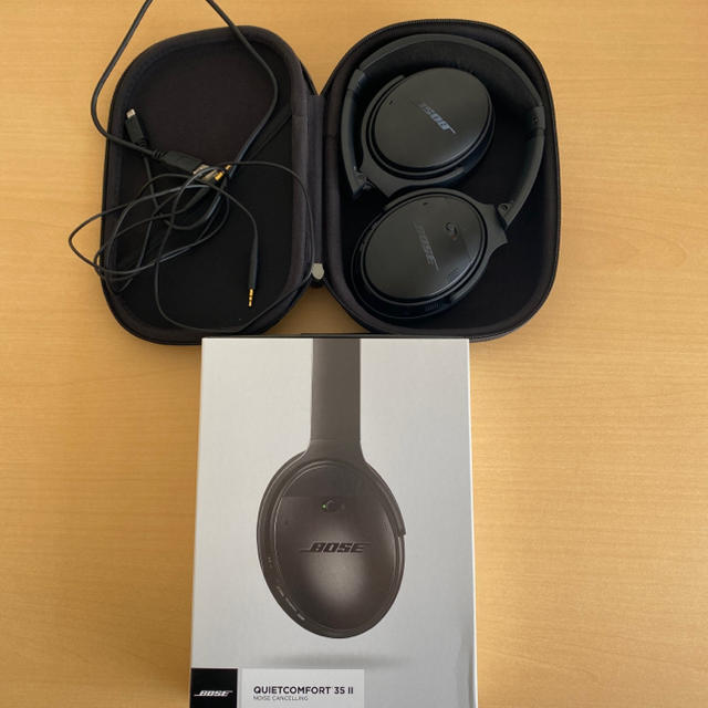 BOSE(ボーズ)のBOSE QC 35 II ワイヤレスヘッドホン ノイズキャンセリング スマホ/家電/カメラのオーディオ機器(ヘッドフォン/イヤフォン)の商品写真