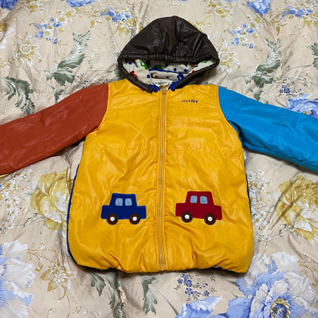 最大90%オフ! ミキハウス ジャンパー 上着 カーキ リバーシブル