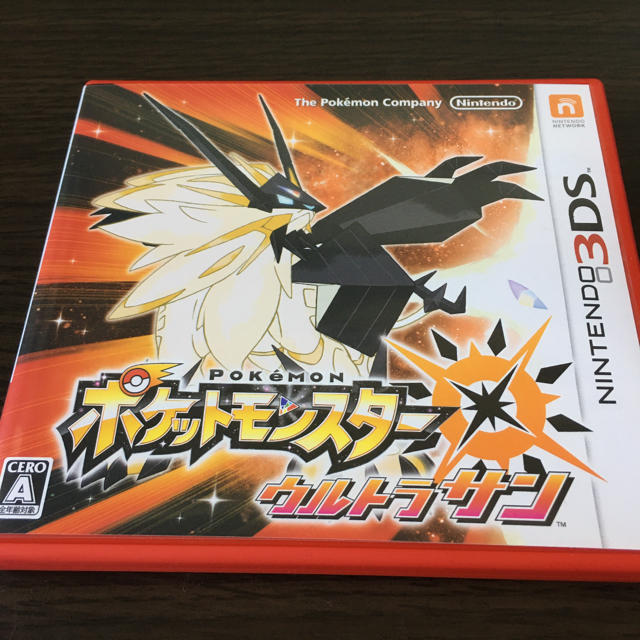 ニンテンドー3DS(ニンテンドー3DS)のポケモン　ポケットモンスター　ウルトラサン エンタメ/ホビーのゲームソフト/ゲーム機本体(携帯用ゲームソフト)の商品写真