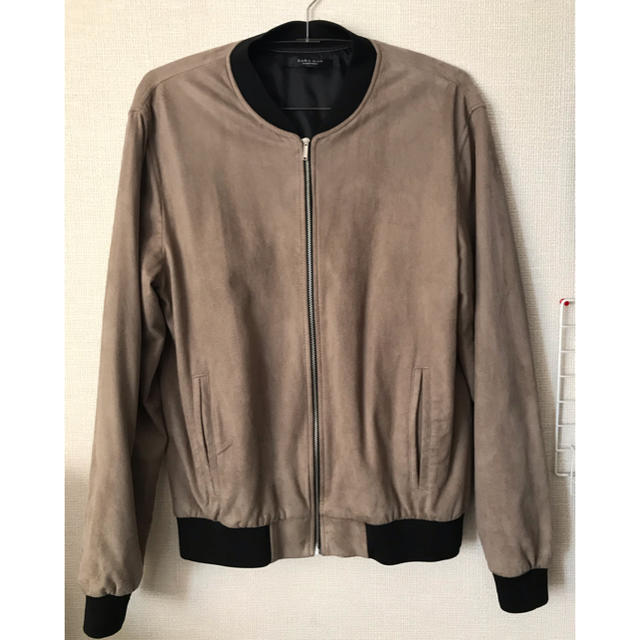 ZARA(ザラ)のZARA スウェードブルゾン メンズのジャケット/アウター(ブルゾン)の商品写真