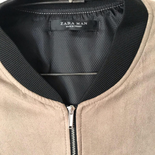 ZARA(ザラ)のZARA スウェードブルゾン メンズのジャケット/アウター(ブルゾン)の商品写真
