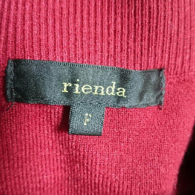 rienda(リエンダ)のrienda ﾆｯﾄ レディースのトップス(ニット/セーター)の商品写真