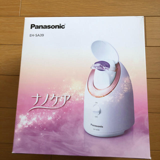 Panasonic(パナソニック)の[まあ様専用]    Panasonic スチーマーナノケア　EH-SA39 スマホ/家電/カメラの美容/健康(フェイスケア/美顔器)の商品写真