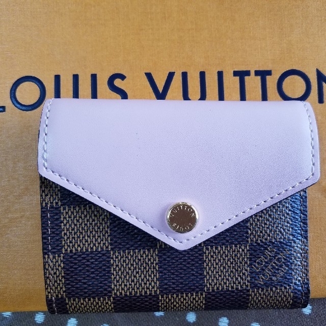 LOUIS VUITTON(ルイヴィトン)の2時間限定値下げ★2019購入美品★ルイヴィトン★ミニ財布　ダミエ★付属品完全★ レディースのファッション小物(財布)の商品写真