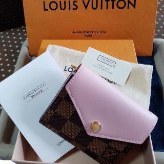 ルイヴィトン(LOUIS VUITTON)の2時間限定値下げ★2019購入美品★ルイヴィトン★ミニ財布　ダミエ★付属品完全★(財布)