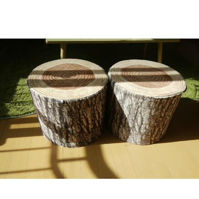 ニトリ - 切り株クッション2こセットの通販 by るるる's shop ニトリ - 切り株クッション2こセットの通販 by るるる's shop